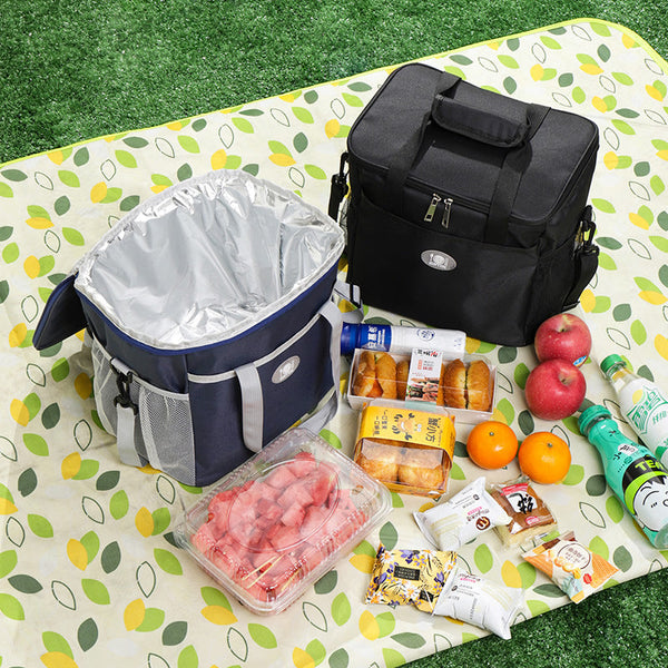 Insulated Lunch Bag Thermal Cooler Tote with Adjustable