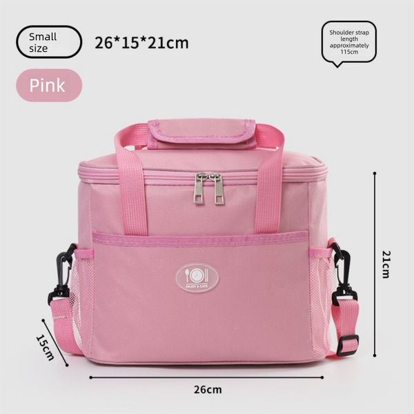 Insulated Lunch Bag Thermal Cooler Tote with Adjustable