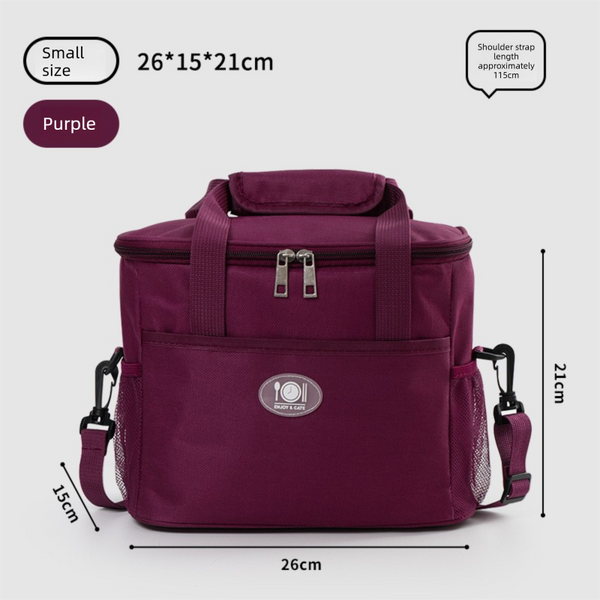 Insulated Lunch Bag Thermal Cooler Tote with Adjustable