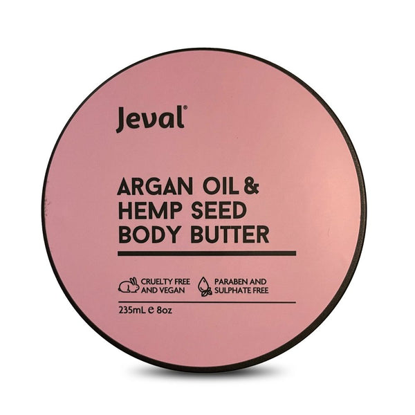 Jeval Argan Oil & Hemp Seed Body Butter - Skincare