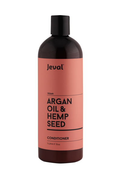 Jeval Argan Oil & Hemp Seed Conditioner - 1 Litre - Haircare