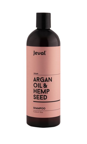 Jeval Argan Oil & Hemp Seed Shampoo - 1 Litre - Haircare