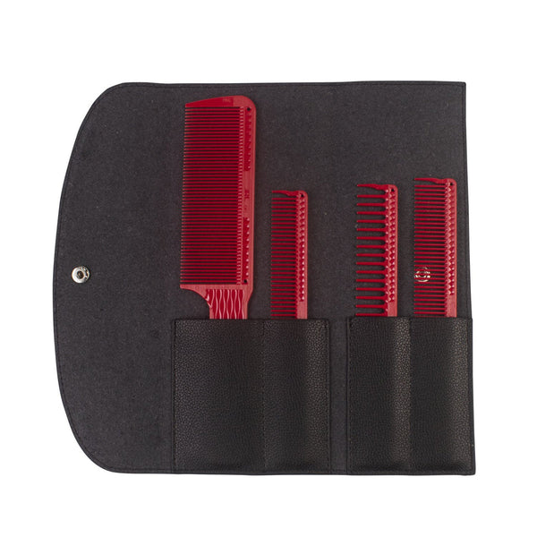 JRL Barber Comb Set - 4 Piece - Salon