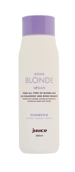 Juuce Vegan Bond Blonde Shampoo - 300ml - Haircare