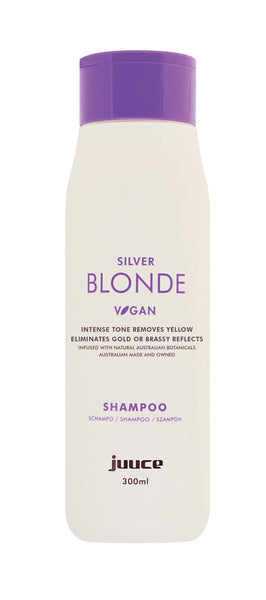 Juuce Vegan Silver Blonde Shampoo - 300ml - Haircare