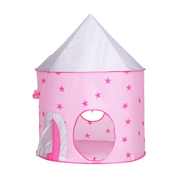 Keezi Kids Playhouse Play Tent Pop Up Castle Crawl Tunnel
