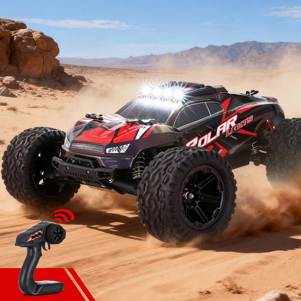 Keezi Kids Remote Control Car Off-Road Truck with Lights
