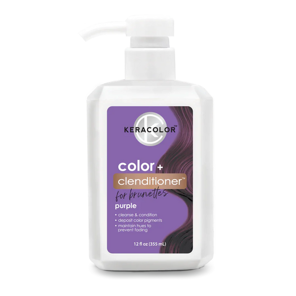 Keracolor Color + Clendtioner For Brunettes - Purple - Salon