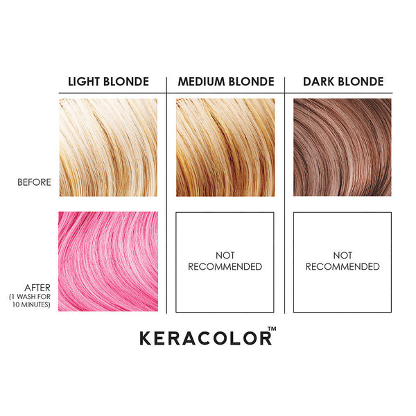 Keracolor Color + Clendtioner Light Pink - Salon
