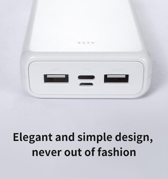 KIVEE PT63 20000mAh Power Bank White - Electronics >