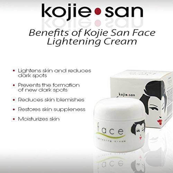 Kojie Face Lightening Cream 30g Skin Whitening Brightening