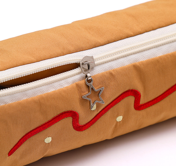Light Coffee Kitchen Dod Vibrant Color Block Pencil Case