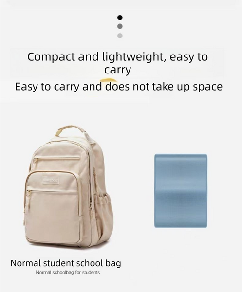 Light pink Ergonomic Memory Foam Student Seat Cushion –
