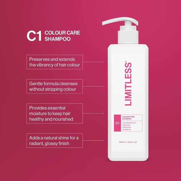 Limitless C1 Colour Care Shampoo 500ml - Hair Care