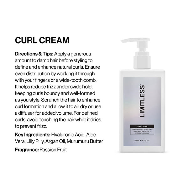 Limitless Curl Cream 200ml - Hair Care