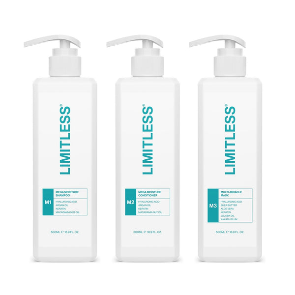 Limitless Mega Moisture Trio Pack 500ml - Gift Packs