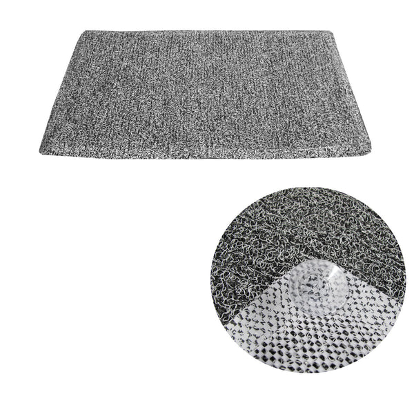Loofah Shower Mat Black - Furniture > Dining > Wine Racks