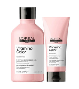 L'Oréal Professionnel Serie Expert Vitamino Color Shampoo 300ml & Conditioner 200ml Duo
