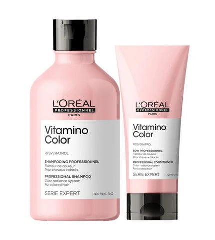 L'Oréal Professionnel Serie Expert Vitamino Color Shampoo 300ml & Conditioner 200ml Duo
