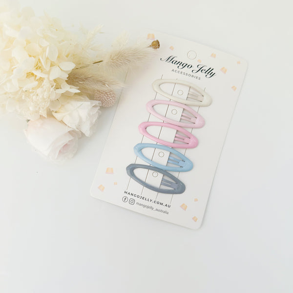 MANGO JELLY Butter Cream Hair Clips Collection - Ice cream