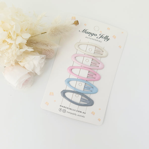 MANGO JELLY Butter Cream Hair Clips Collection - Ice cream