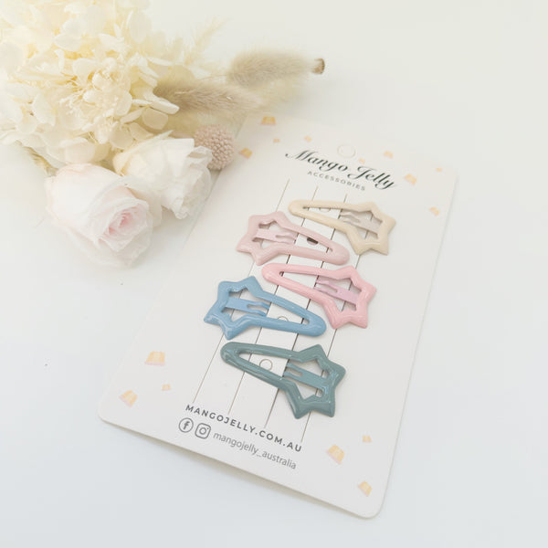 MANGO JELLY Butter Cream Hair Clips Collection - Ice cream