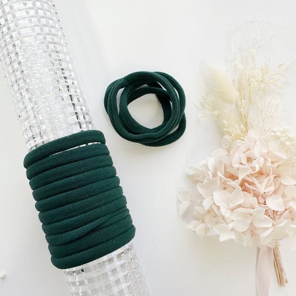 MANGO JELLY Metal Free Hair ties (4.5cm) - School Colour