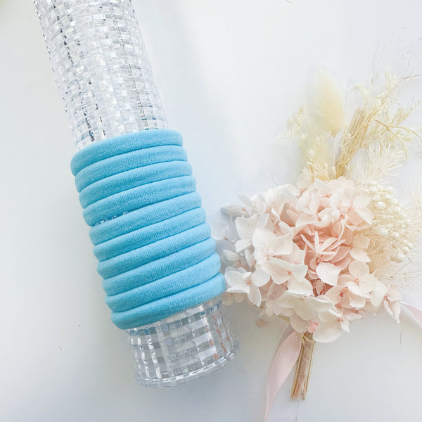 MANGO JELLY Metal Free Hair ties (4.5cm) - School Colour