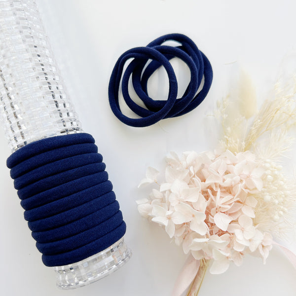 MANGO JELLY Metal Free Hair ties (4.5cm) - School Colour
