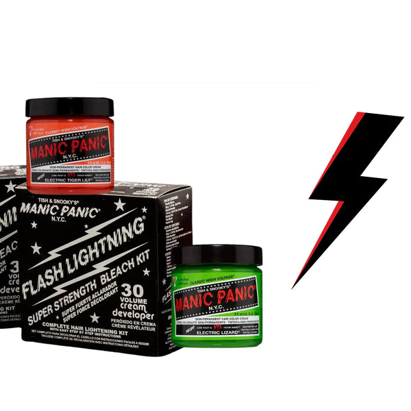 Manic Panic Colour Pack - 30V Bleach Kit + 2 Colours