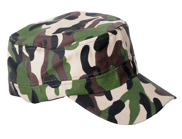 Mens Army Cap Hat Cadet Castro Military Patrol Baseball