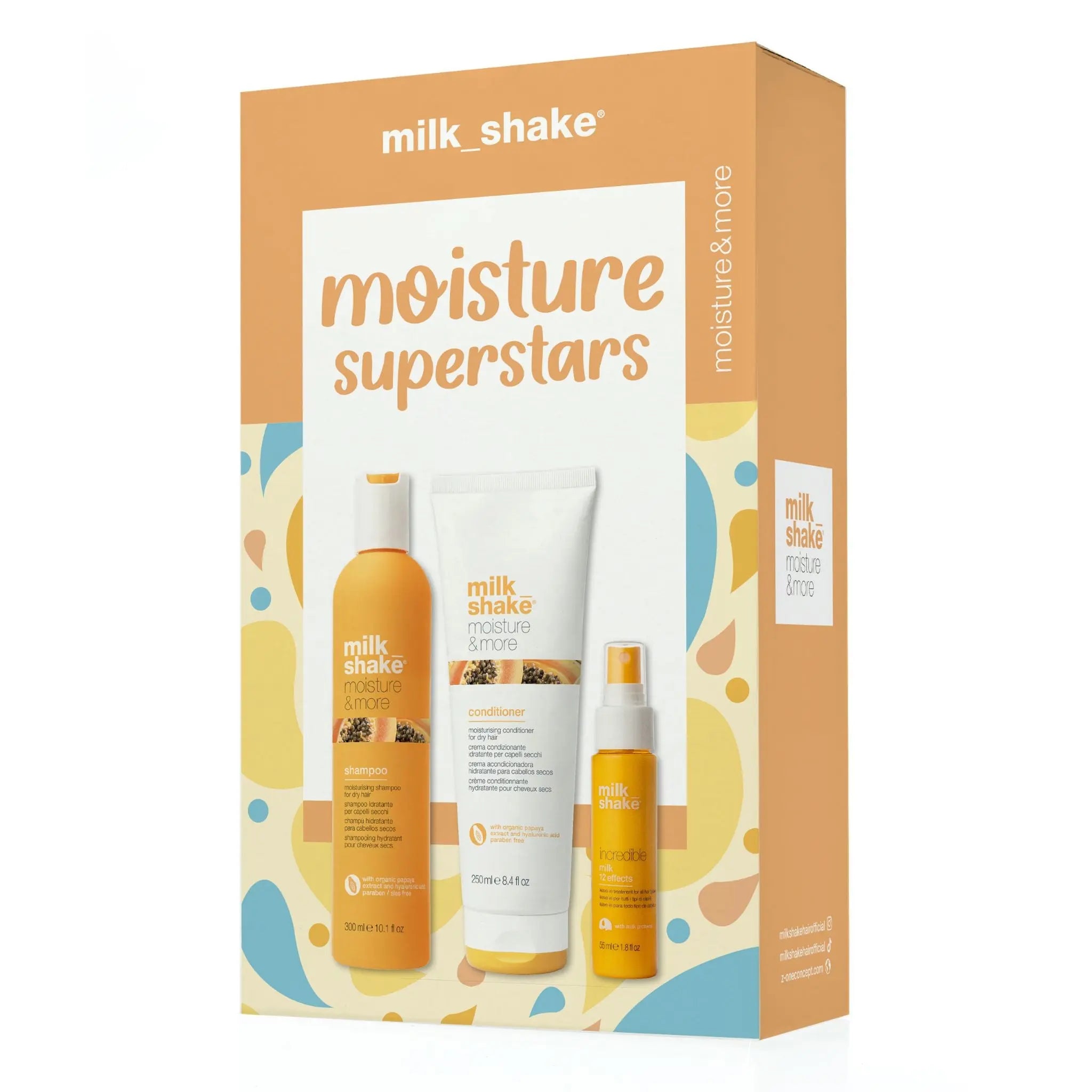 Milkshake Moisture Superstarts Moisture & More Trio