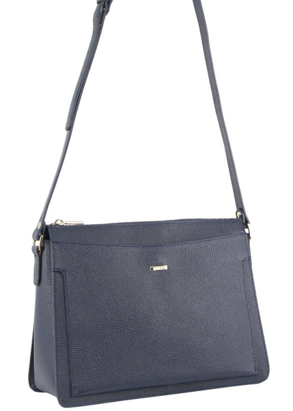 Morrissey Italian Structured Leather Cross Body Handbag