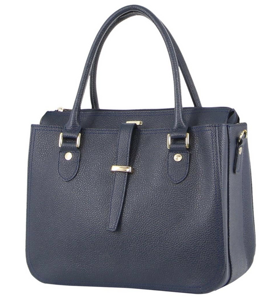Morrissey Italian Womens Structured Leather Handbag Ladies