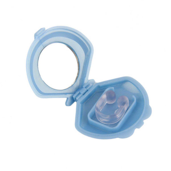 Mouthguard Mouthpiece + Nose Clip Anti Snoring Aid Sleep