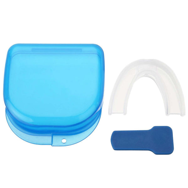 Mouthguard Mouthpiece + Nose Clip Anti Snoring Aid Sleep