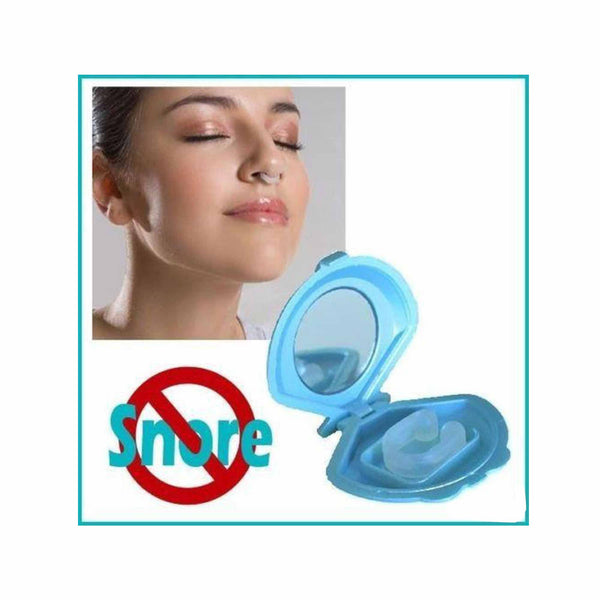 Mouthguard Mouthpiece + Nose Clip Anti Snoring Aid Sleep