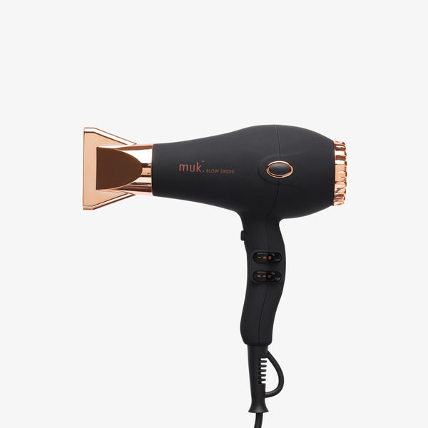 MUK Blow Hair Dryer 3900IR - Rose Gold - Electrical