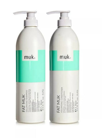 Muk Fat Muk Volumising Shampoo & Conditioner 1000ml 1 Litre 1L Volume Duo