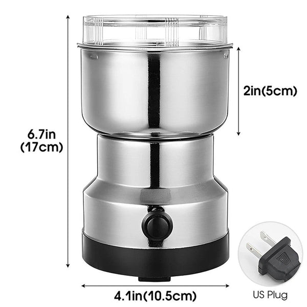 Multipurpose Electric Coffee Bean Grinder - Appliances >