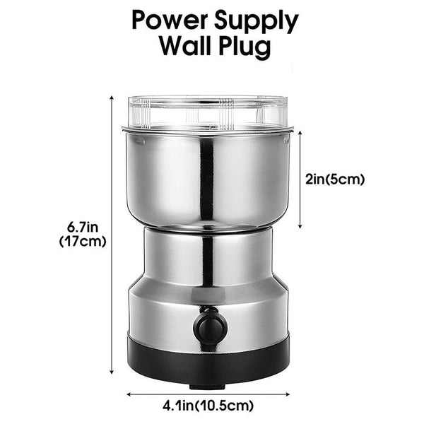 Multipurpose Electric Coffee Bean Grinder - Appliances >
