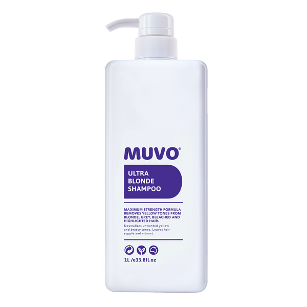 Muvo Ultra Blonde Shampoo - 1 Litre - Haircare
