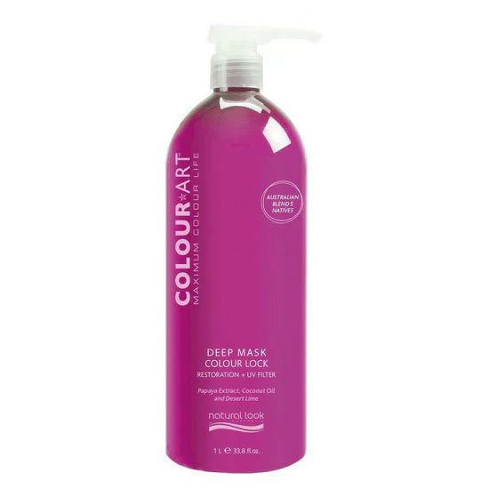 Natural Look Colour Art Deep Mask - 1 Litre - Haircare