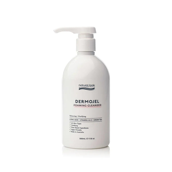 Natural Look Dermojel Foaming Cleanser - 500ml - Skincare