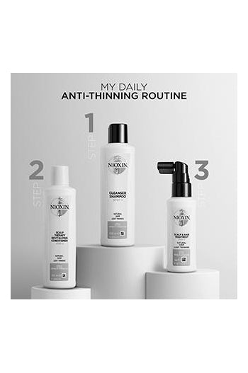 Nioxin Scalp + Hair Thickening System 1 Trial Kit - Haircare