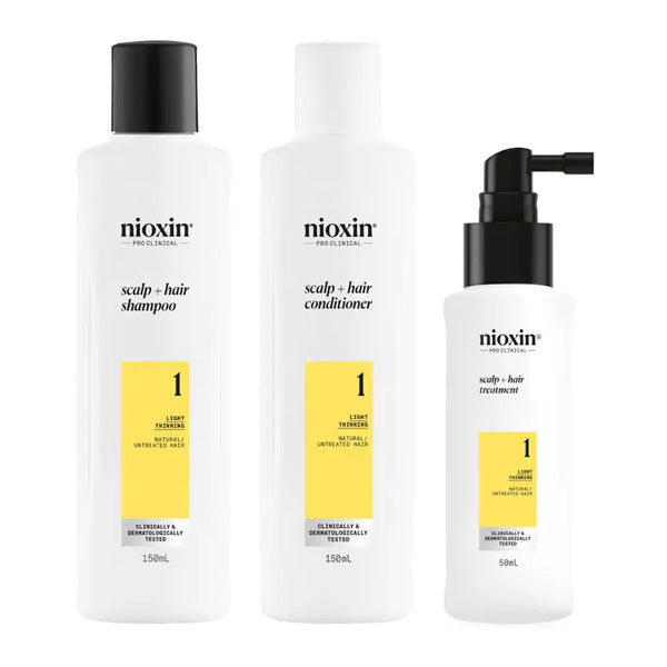 Nioxin Scalp + Hair Thickening System 1 Trial Kit - Haircare