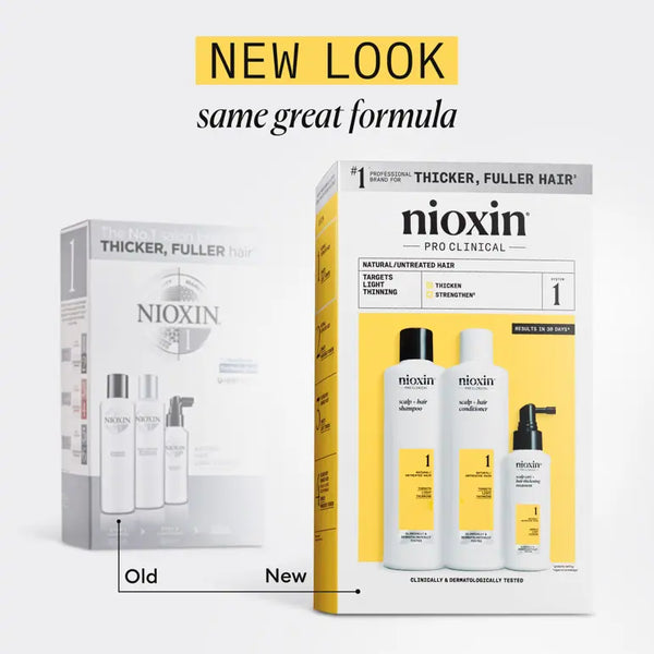 Nioxin Scalp + Hair Thickening System 1 Trial Kit - Haircare