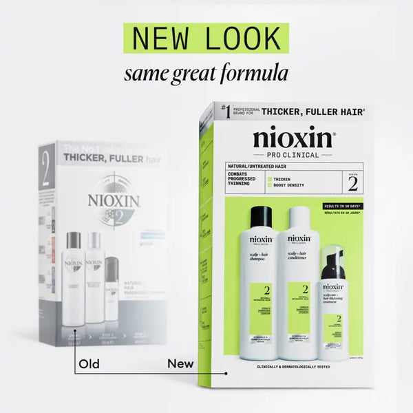 Nioxin Scalp + Hair Thickening System 2 Trial Kit - Haircare