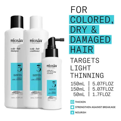 Nioxin Scalp + Hair Thickening System 3 Trial Kit - Haircare