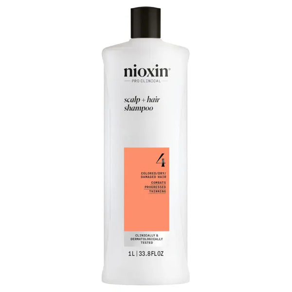 Nioxin Scalp + Hair Thickening System 4 Shampoo - 1 Litre